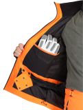 Vignette CMP, 34W4677 veste de ski hommes Fanta Fluo orange 