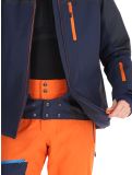 Vignette CMP, 34W4717 veste de ski hommes Black Blue bleu 