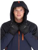 Vignette CMP, 34W4717 veste de ski hommes Black Blue bleu 