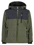 Vignette CMP, 34W4984 veste de ski enfants Olive vert 