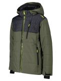 Vignette CMP, 34W4984 veste de ski enfants Olive vert 