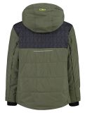 Vignette CMP, 34W4984 veste de ski enfants Olive vert 