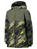 Vignette CMP, 34W4994P veste de ski enfants Olive / Black noir, vert 