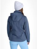 Vignette CMP, 39A5006M veste de ski softshell femmes Blue Melange / Niagara bleu 