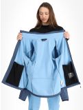 Vignette CMP, 39A5006M veste de ski softshell femmes Blue Melange / Niagara bleu 