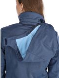 Vignette CMP, 39A5006M veste de ski softshell femmes Blue Melange / Niagara bleu 