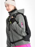 Vignette CMP, 39A5006M veste de ski softshell femmes Mineral Melange vert 