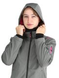 Vignette CMP, 39A5006M veste de ski softshell femmes Mineral Melange vert 