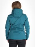 Vignette CMP, 39A5006M veste de ski softshell femmes Teal vert 