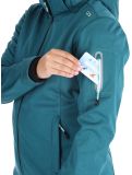 Vignette CMP, 39A5006M veste de ski softshell femmes Teal vert 