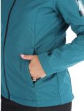 Vignette CMP, 39A5006M veste de ski softshell femmes Teal vert 