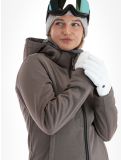 Vignette CMP, 39A5006M veste de ski softshell femmes Sesam Mel Black beige, noir 