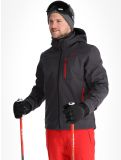 Vignette CMP, 3A01787N veste de ski softshell hommes Anthracite / Black / Chili gris, noir, rouge 