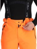 Vignette CMP, 3W17397N pantalon de ski hommes Fanta Fluo orange 