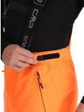 Vignette CMP, 3W17397N pantalon de ski hommes Fanta Fluo orange 