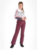 Vignette CMP, 3W18596N pantalon de ski femmes Burgundy bordeaux 