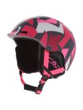 Vignette CMP, XJ-4 casque de ski enfants Magenta Pink Fluo rose, violet 