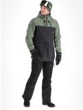 Vignette ColourWear, M Essential anorak d'hiver hommes Grey Green noir, vert 