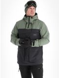 Vignette ColourWear, M Essential anorak d'hiver hommes Grey Green noir, vert 