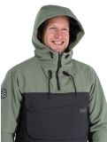 Vignette ColourWear, M Essential anorak d'hiver hommes Grey Green noir, vert 