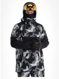 Vignette ColourWear, Foil veste de ski hommes Camo Grey gris, noir 