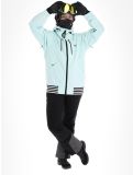 Vignette ColourWear, Leuge veste de ski femmes Light Turquoise turquoise 