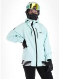 Vignette ColourWear, Leuge veste de ski femmes Light Turquoise turquoise 