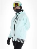 Vignette ColourWear, Leuge veste de ski femmes Light Turquoise turquoise 