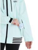 Vignette ColourWear, Leuge veste de ski femmes Light Turquoise turquoise 