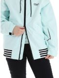 Vignette ColourWear, Leuge veste de ski femmes Light Turquoise turquoise 