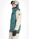 Vignette ColourWear, M League 2.0 veste de ski hommes Green beige, vert 