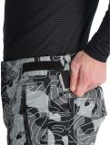 Vignette ColourWear, M Sharp pantalon de ski hommes Black Map gris, noir 