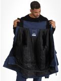 Vignette ColourWear, U Mountain Cargo veste de ski unisexe Navy bleu 