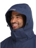 Vignette ColourWear, U Mountain Cargo veste de ski unisexe Navy bleu 