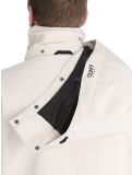 Vignette ColourWear, U Mountain Cargo veste de ski unisexe Off-White blanc 