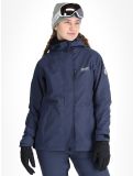 Vignette ColourWear, W Macaron veste de ski femmes Navy bleu 