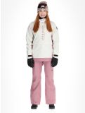 Vignette ColourWear, W Signature anorak d'hiver femmes Off-White blanc, violet 