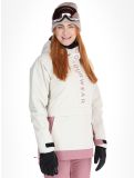 Vignette ColourWear, W Signature anorak d'hiver femmes Off-White blanc, violet 