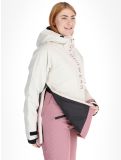 Vignette ColourWear, W Signature anorak d'hiver femmes Off-White blanc, violet 