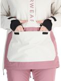 Vignette ColourWear, W Signature anorak d'hiver femmes Off-White blanc, violet 