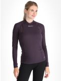 Vignette Craft, Active Extreme X Crewneck LS chemise thermo femmes DK Plum violet 