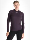 Vignette Craft, Active Extreme X Crewneck LS chemise thermo femmes DK Plum violet 