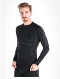 Vignette Craft, Active Intensity Crewneck LS chemise thermo hommes Black / Asphalt noir 