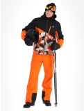 Vignette Dare2b, Baseplate veste de ski hommes Black / Puffins Orange Geo Camo Print noir, orange 