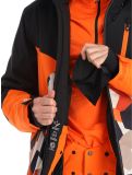 Vignette Dare2b, Baseplate veste de ski hommes Black / Puffins Orange Geo Camo Print noir, orange 