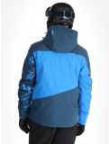 Vignette Dare2b, Baseplate II veste de ski hommes Moonlight Denim / Athletic Blue Mountain Print bleu 