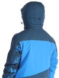 Vignette Dare2b, Baseplate II veste de ski hommes Moonlight Denim / Athletic Blue Mountain Print bleu 