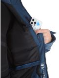 Vignette Dare2b, Baseplate II veste de ski hommes Moonlight Denim / Athletic Blue Mountain Print bleu 