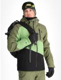 Vignette Dare2b, Baseplate II veste de ski hommes Olivine Green / Piquant Green vert 