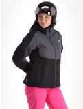 Vignette Dare2b, Climatise veste de ski femmes Ebony / Black gris, noir 